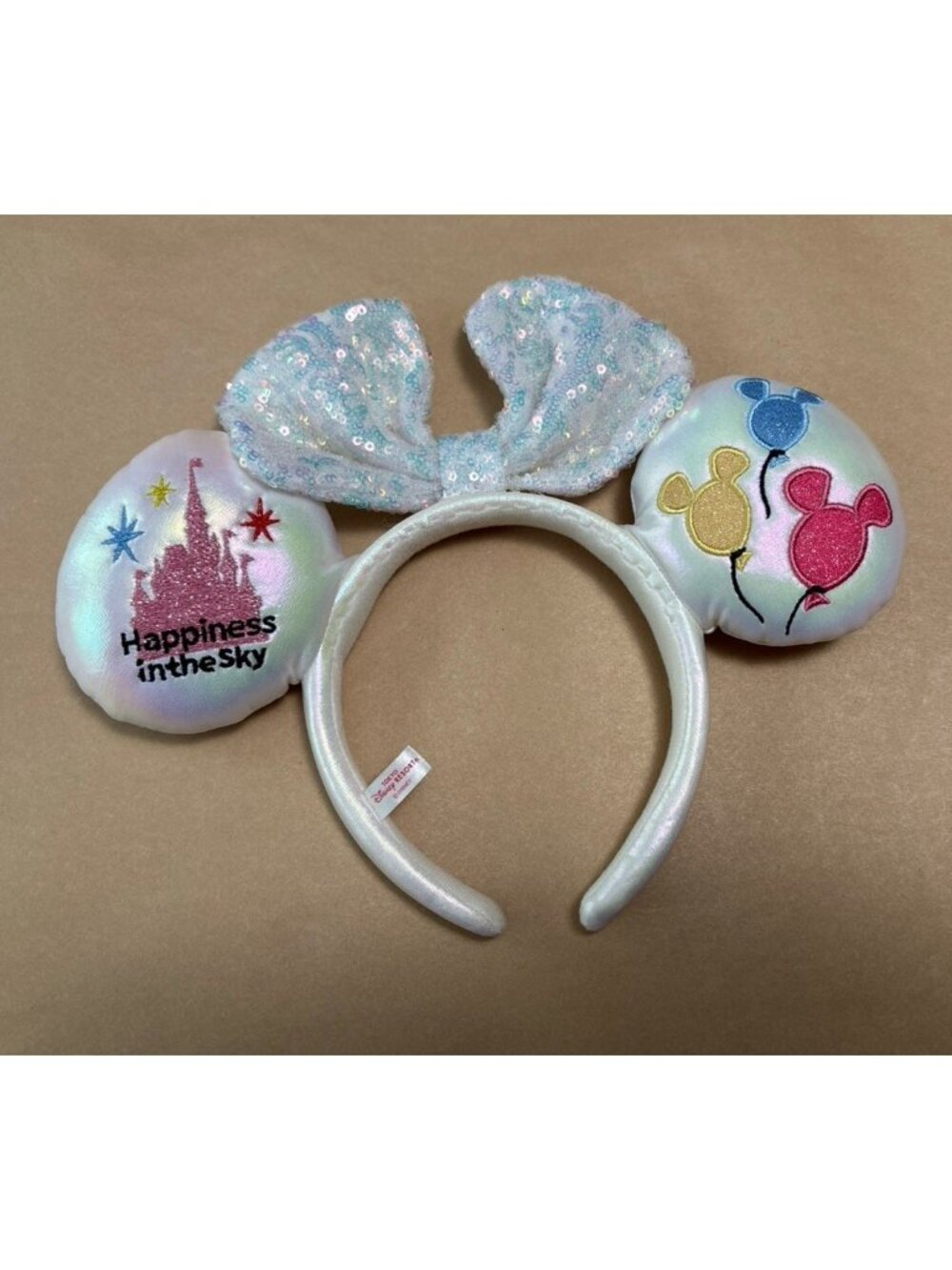 Tokyo Disney Resort 40th Happiness in the Sky Minnie Mouse Sequin Headband - Picture 3 of 10